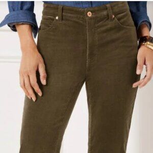 Talbots Stretch Corduroy Straight Leg Pants